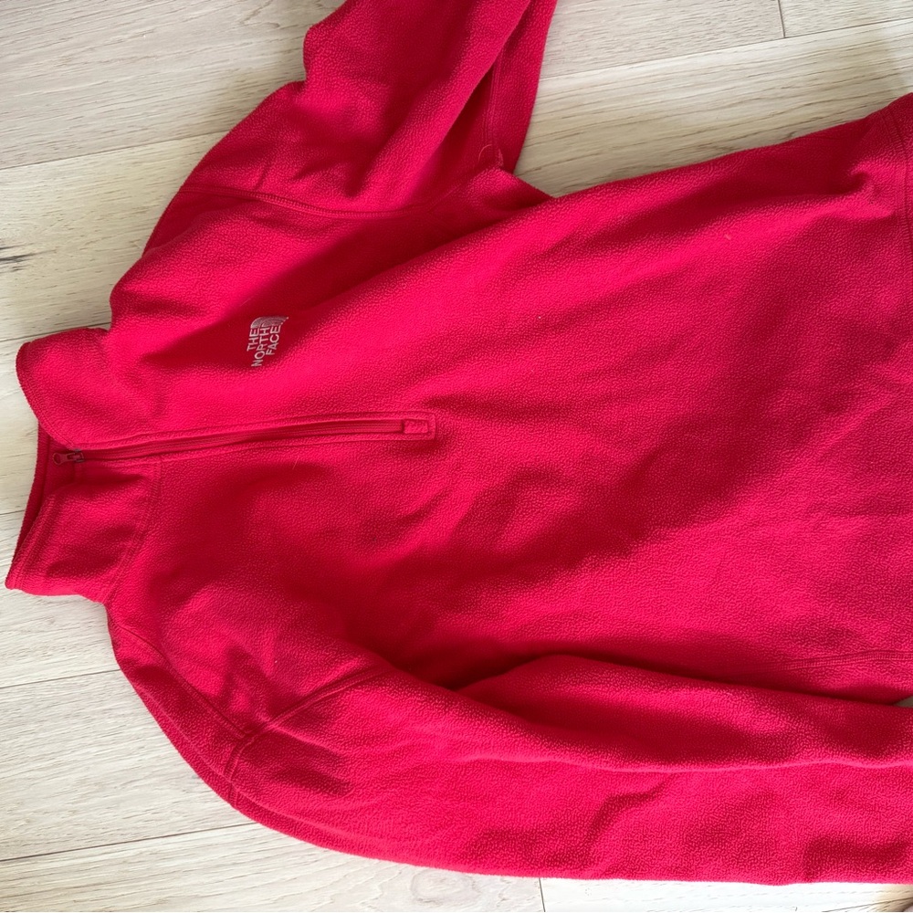 The North Face Red Fleece Pullover